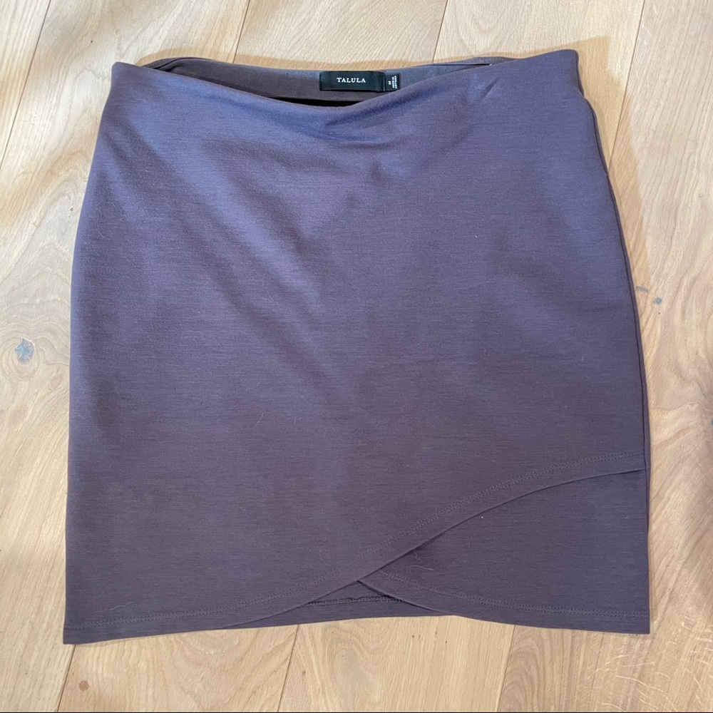 Aritzia Talula grey Primrose Skirt • chalet colour